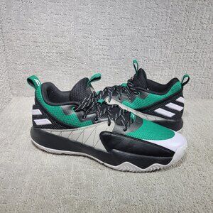 Adidas Dame Extply 2.0 Men's US 13 Court Green Black Basketball Sneakers ID1808